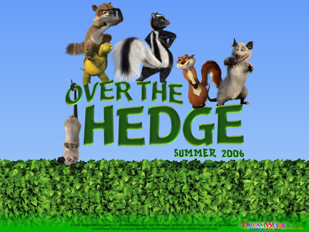 , over, the, hedge